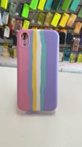 Capa Capinha Celular IP XR Arco Iris