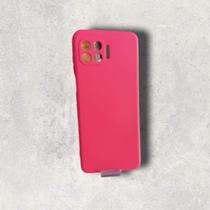 Capa Capinha Celular Motorola Moto G 5G Plus case emborrachada com veludo