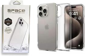Capa Capinha Clear Case Space Rígida Anti Amarelamento Resistente Para iPhone 15 Pro