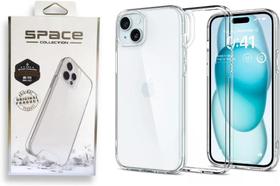 Capa Capinha Clear Case Space Rígida Anti Amarelamento Resistente Para iPhone 15