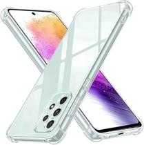 Capa Capinha Com Bordas Anti Impacto Para Galaxy A73 Tela de 6,7 Polegadas