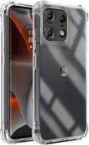 Capa Capinha Com Bordas Anti Impacto Para Moto Edge 50 Pro 5G Tela de 6,7 Polegadas