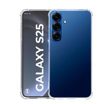 Capa Capinha com Galaxy S25 TPU Clean com Proteção Câmera