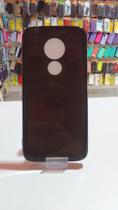 Capa Capinha Compatível Celular Motorola Moto G7 Power Fumê - Mustang Capa Capinha Compatível Celular Motorola Moto G7 Power Fumê - Mustang