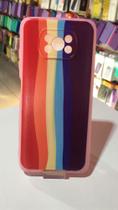 Capa Capinha Compatível Celular Poco X3 Arco-íris Case Capa Capinha Compatível Celular Poco X3 Arco-íris Case