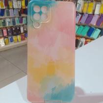 Capa Capinha Compatível Celular Samsung A22 4G Arco-Íris