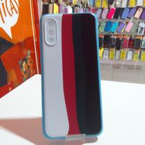 Capa Capinha Compatível Celular Samsung Galaxy A02 Arco íris