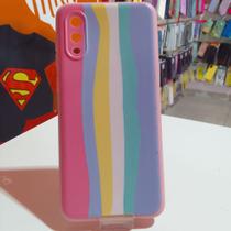 Capa Capinha Compatível Celular Samsung Galaxy A02 Arco íris Capa Capinha Compatível Celular Samsung Galaxy A02 Arco íris