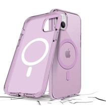 Capa Capinha Compatível Com iPhone 14 Pro Neo Lilas com Magsafe Prodigee