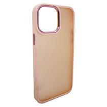 Capa Capinha Compatível Com iPhone 14 Rose Gold Smoke Premium Infinity