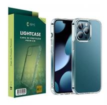 Capa Capinha Compatível Com iPhone 15 Plus Transparente Lightcase Hprime