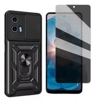 Capa Capinha Compativel Com Moto G85 + Pelicula Privacidade Hydrogel