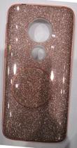 Capa Capinha Compatível Com motolora moto e5 play Xt1921 tela 5.2 Glitter Brilhante Diversas Cores