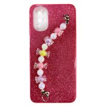 Capa Capinha Compatível Com MOTOROLA moto g22 Xt2231 tela 6.5 com pulseira Decorativa Capa Capinha Compatível Com MOTOROLA moto g22 Xt2231 tela 6.5 com pulseira Decorativa