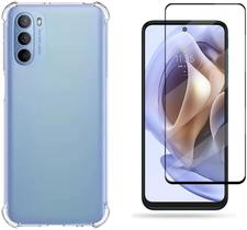 Capa Capinha Compatível Com Motorola Moto G31 / G41 + Película de Vidro 3D