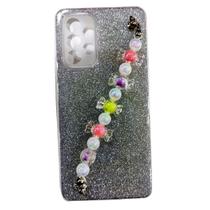 Capa Capinha Compatível Com Samsung Galaxy a53 5g a536 tela 6.5 com pulseira Decorativa Capa Capinha Compatível Com Samsung Galaxy a53 5g a536 tela 6.5 com pulseira Decorativa