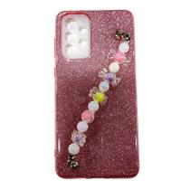 Capa Capinha Compatível Com Samsung Galaxy a73 5g a736 tela 6.7 com pulseira Decorativa Capa Capinha Compatível Com Samsung Galaxy a73 5g a736 tela 6.7 com pulseira Decorativa