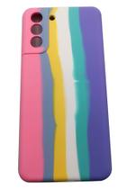 Capa Capinha Compatível Com Samsung Galaxy s21 plus colorido Veludo Bonito Cores