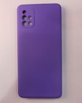 Capa Capinha Compatível Com sumsung Galaxy a51 Silicone Aveludada Premium