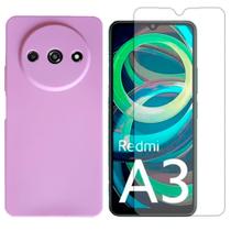 Capa Capinha Compativel Com Xiaomi Redmi A3 + Pelicula Hidrogel