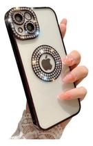 Capa Capinha Compatível iPhone 13/pro/promax Brilhante Luxo Preto iPhone 13 Pro