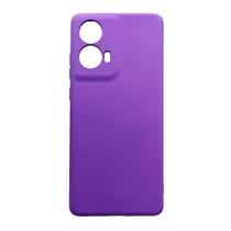 Capa Capinha Compatível Moto G85 Silicone Aveludada Premium