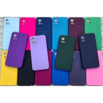 Capa Capinha Compatível Para- Motorola moto Edge 30 NEO - Silicone Aveludado