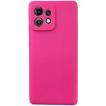 Capa Capinha Compatível Para- Motorola moto Edge 40 Pro - Silicone Aveludado