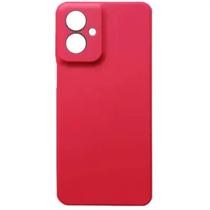 Capa Capinha Compatível Para- Motorola moto G55 - Silicone Aveludado