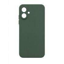 Capa Capinha Compatível para Samsung Galaxy A07 Silicone Aveludado Antishock Proteção Premium COR:VERDE ESCURO
