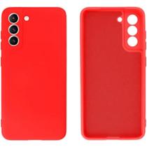 Capa Capinha Compatível Para Smartphone Galaxy Samsung S21 FE Silicone Aveludado qualidade premium