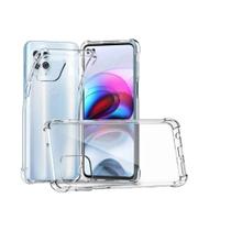 Capa Capinha Compatível Para Smartphone Motorola Moto G100 Cor Transparente