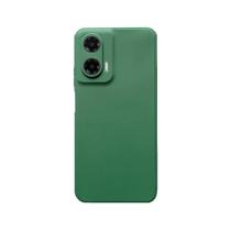 Capa Capinha Compatível Para Smartphone Motorola moto G35 - Silicone Aveludado