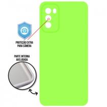 Capa Capinha Compatível Para- Smartphone Motorola Moto G51 - Silicone Aveludado