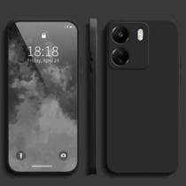 Capa Capinha Compatível Para Smartphone Redmi 13C 4g - Silicone Aveludado qualidade premium