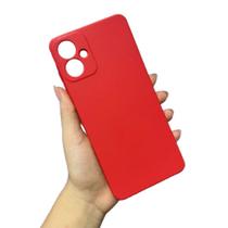 Capa Capinha Compatível Para- Smartphone Samsung A06 - Silicone Aveludado