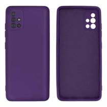 Capa Capinha Compatível Para- Smartphone Samsung A51 - Silicone Aveludado Capa Capinha Compatível Para- Smartphone Samsung A51 - Silicone Aveludado