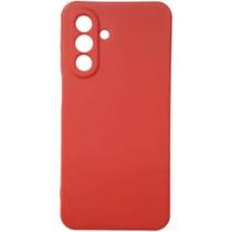 Capa Capinha Compatível Para - Smartphone Samsung Galaxy A17 - Silicone Aveludado