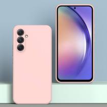 Capa Capinha Compatível Para Smartphone Samsung S24 FE - Silicone Aveludado qualidade premium