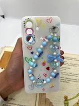 Capa Capinha de celular compatível com Galaxy A57 5G Circlet Cor:Branco