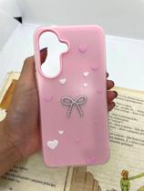 Capa Capinha de celular compatível com Galaxy A57 5G Zaya Cor:Rosa Bebê Capa Capinha de celular compatível com Galaxy A57 5G Zaya Cor:Rosa Bebê