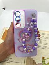 Capa Capinha de celular compatível com Galaxy S24 FE Circlet Cor:Roxo