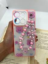 Capa Capinha de celular compatível com Moto G56 5G Circlet Cor:Rosa Bebê Capa Capinha de celular compatível com Moto G56 5G Circlet Cor:Rosa Bebê