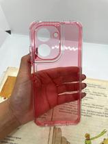 Capa Capinha de celular compatível com Redmi A5 e Poco C71 Space Dupla 2in1 Cor:Rosa Chiclete Capa Capinha de celular compatível com Redmi A5 e Poco C71 Space Dupla 2in1 Cor:Rosa Chiclete