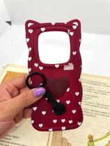 Capa Capinha de celular compatível com Redmi Note 15 4G/5G e Poco M8 5G Cat Cor:Marsala Capa Capinha de celular compatível com Redmi Note 15 4G/5G e Poco M8 5G Cat Cor:Marsala