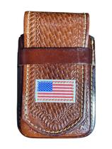 Capa capinha de celular estilo country de couro legitimo