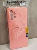 Capa / Capinha de Celular para Samsung A72 de Silicone com Porta Cartão