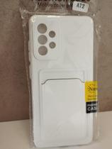 Capa / Capinha de Celular para Samsung A72 de Silicone com Porta Cartão