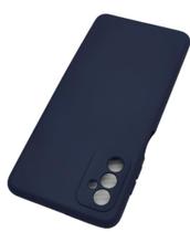 Capa Capinha de celular Samsung Galaxy M52 5G Silicone Aveludado e Proteção Da Câmera Case