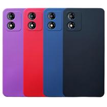 Capa Capinha de celular Silicone Motorola Moto E13 Aveludada Capa Capinha de celular Silicone Motorola Moto E13 Aveludada